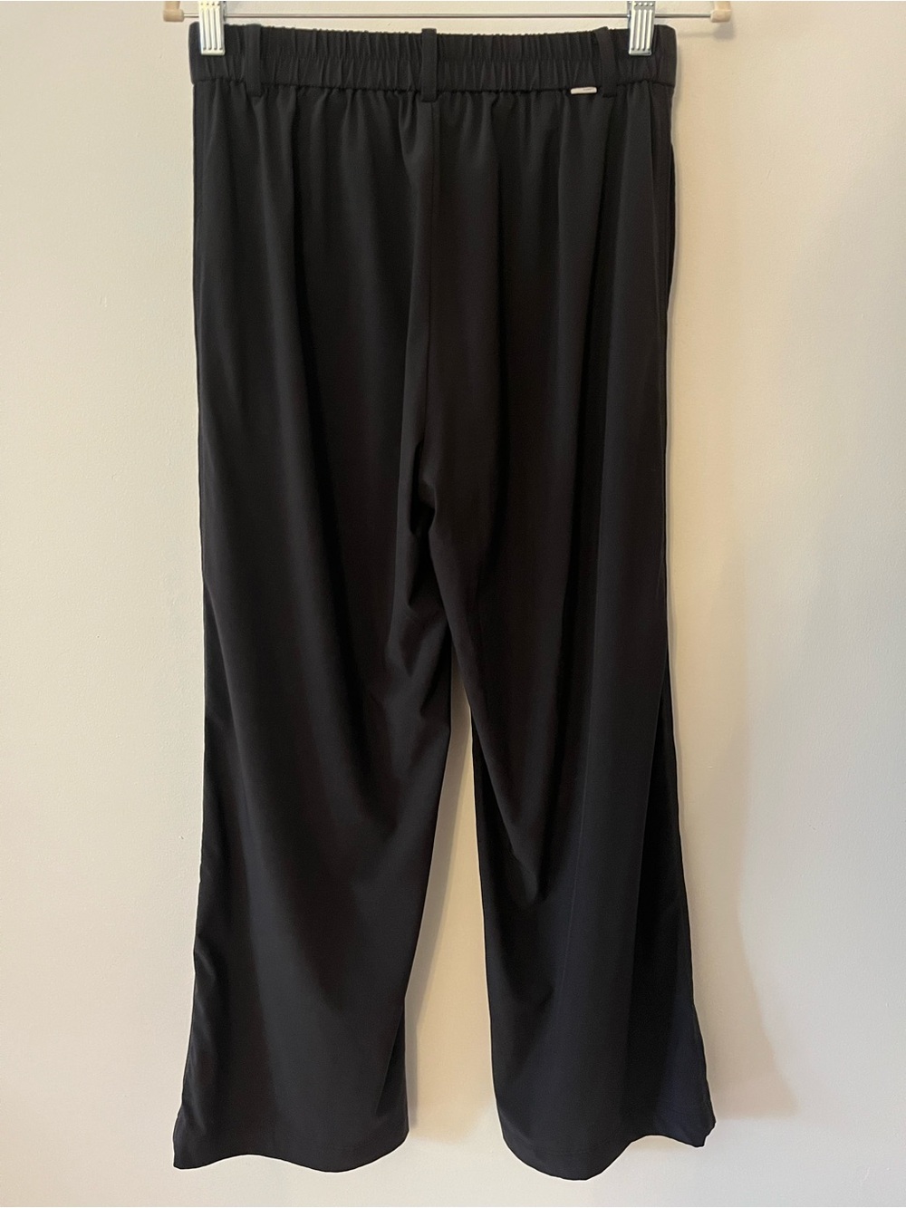 Vuori Villa Wide Leg Trouser Pant Black Sz S - Picture 7 of 11